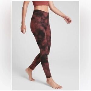 Athleta Elation Tie Dye 7/8 Tight XL